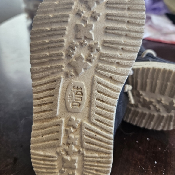 Hey Dude Kids Dark Blue Sneakers - Picture 2 of 3